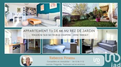 Appartement 3 pièces de 66 m² à Toulouse (31100)