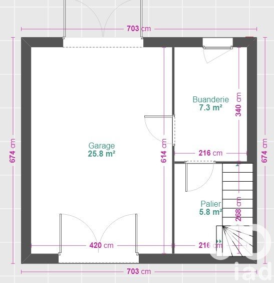 Maison a vendre  - 4 pièce(s) - 100 m2 - Surfyn