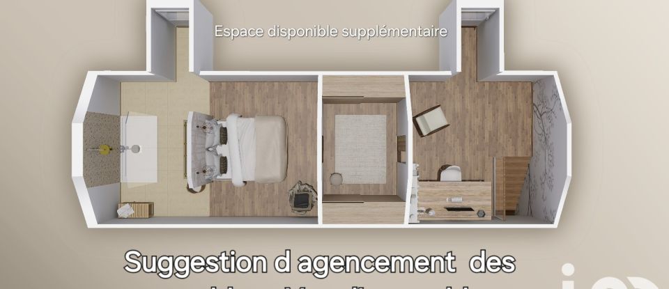 Triplex 6 rooms of 170 m² in Arcueil (94110)