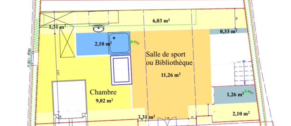 Demeure 7 pièces de 118 m² à Saint-Cyr-sur-Loire (37540)
