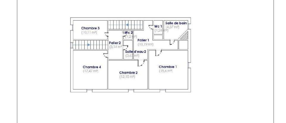 Maison 6 pièces de 153 m² à La Chaize-le-Vicomte (85310)