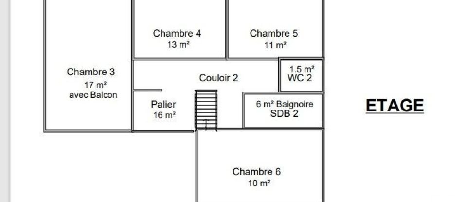 House 8 rooms of 183 m² in Les Baux-Sainte-Croix (27180)
