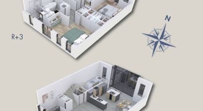 Apartment 4 rooms of 107 m² in Paris (75014)
