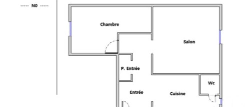 Apartment 2 rooms of 33 m² in Paris (75014)