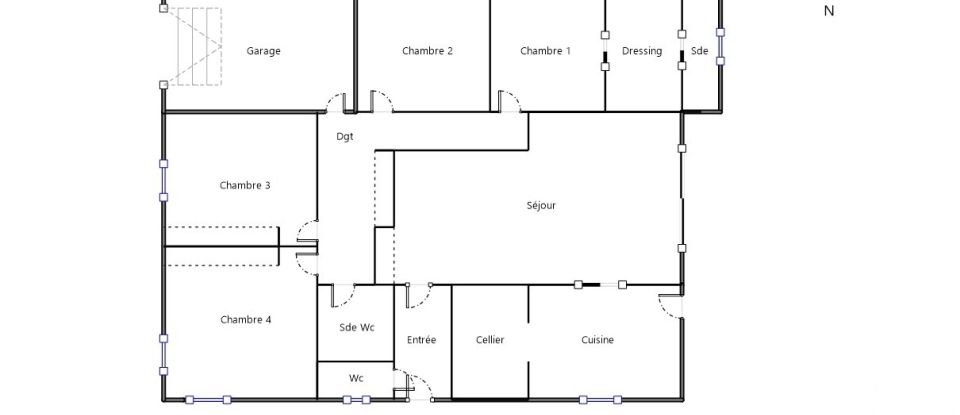 House 5 rooms of 130 m² in - (33460)