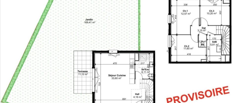 Appartement 4 pièces de 88 m² à Draguignan (83300)