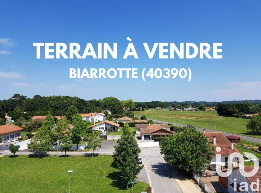 Land of 1,229 m² in Biarrotte (40390)