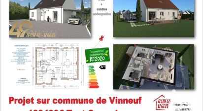 Terrain de 814 m² à Vinneuf (89140)