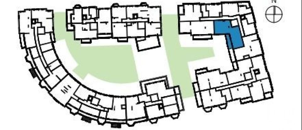 Apartment 4 rooms of 86 m² in Serris (77700)