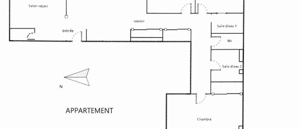 Appartement 4 pièces de 96 m² à Tarbes (65000)