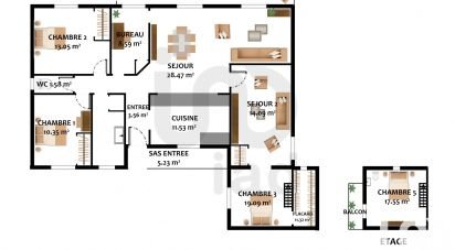 Maison 7 pièces de 154 m² à Vendine (31460)