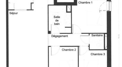 Appartement 4 pièces de 79 m² à Bègles (33130)