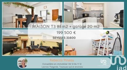Maison 3 pièces de 81 m² à Seysses (31600)