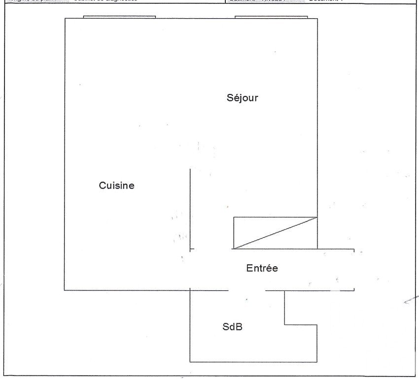 Appartement a vendre  - 1 pièce(s) - 37 m2 - Surfyn