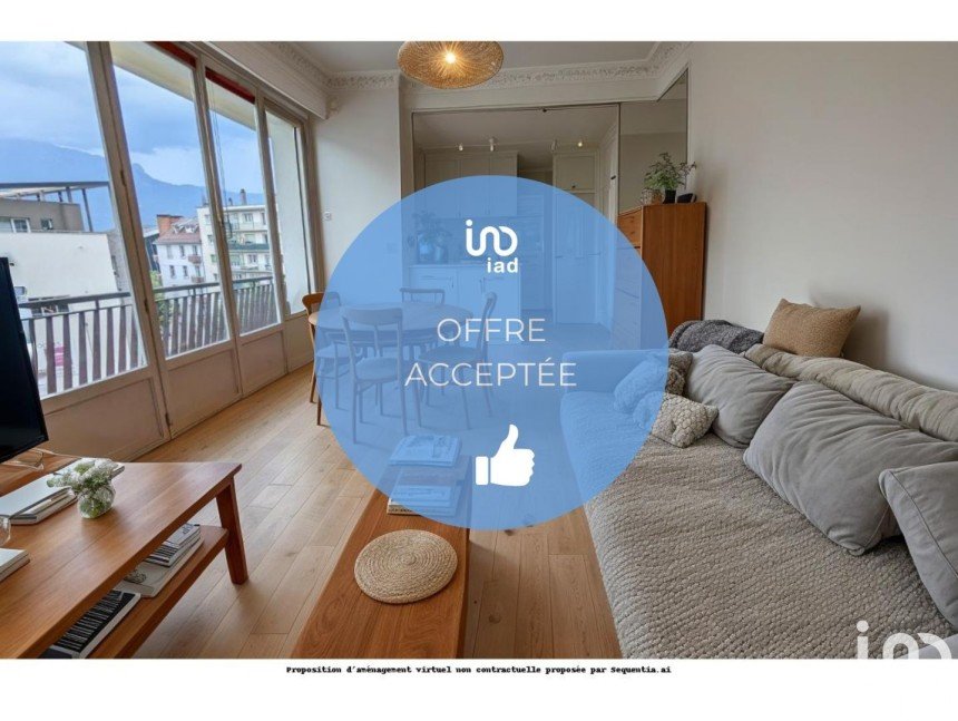 Appartement 2 pièces de 48 m² à Grenoble (38100)