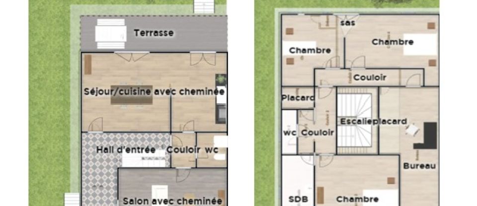 Maison de ville 6 pièces de 130 m² à Toulouse (31200)