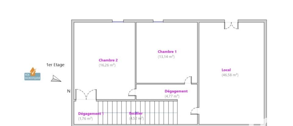 Maison 5 pièces de 115 m² à Remoulins (30210)
