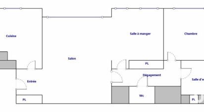 Apartment 3 rooms of 58 m² in Antony (92160)