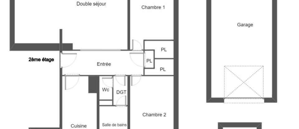 Appartement 4 pièces de 88 m² à Toulouse (31400)