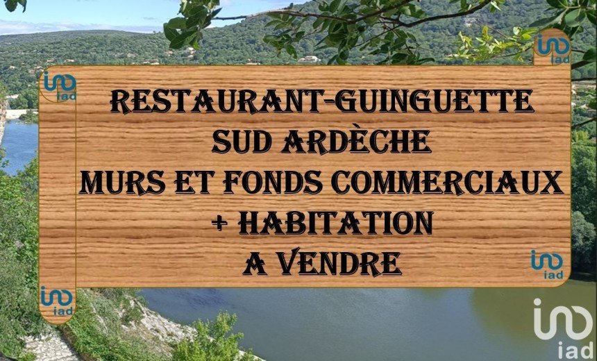 Restaurant of 400 m² in Saint-Marcel-d'Ardèche (07700)