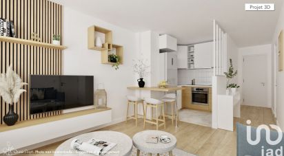 Appartement 3 pièces de 50 m² à Boulogne-Billancourt (92100)