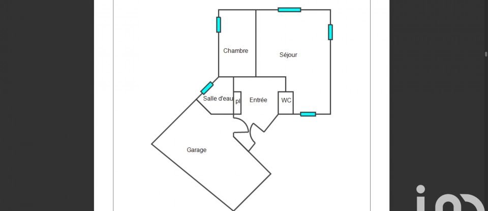 Maison 2 pièces de 48 m² à Le Bailleul (72200)