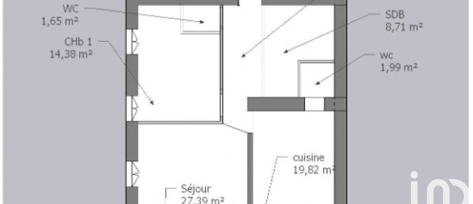 Apartment 4 rooms of 117 m² in Saint-Pierre-en-Faucigny (74800)