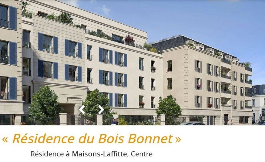 Appartement 2 pièces de 41 m² à Maisons-Laffitte (78600)
