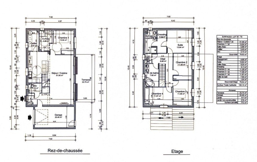 Maison 6 pièces de 156 m² à Lasbordes (11400)