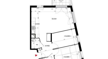 Appartement 3 pièces de 60 m² à Épinay-sur-Orge (91360)