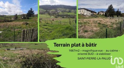 Land of 1,667 m² in Saint-Pierre-la-Palud (69210)