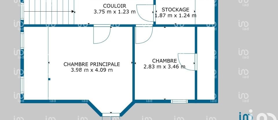 House 4 rooms of 72 m² in Saint-Bonnet-de-Bellac (87300)