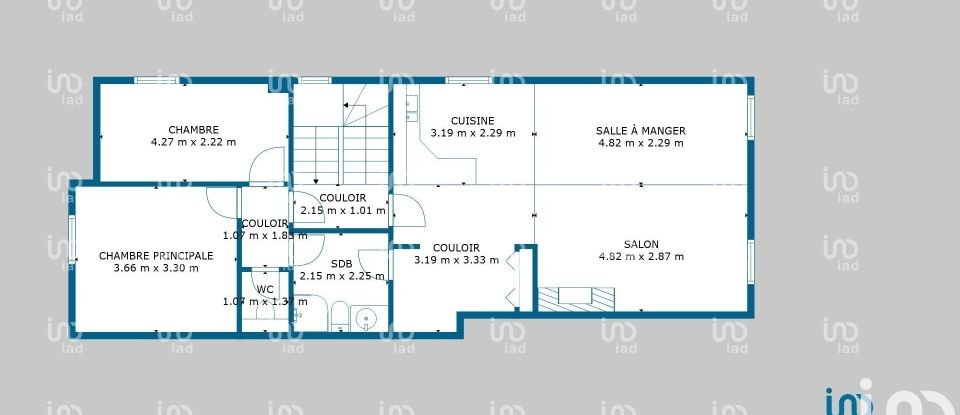 Maison 7 pièces de 158 m² à Bellac (87300)