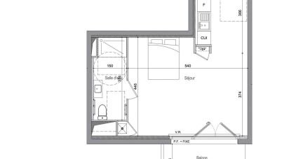 Apartment 1 room of 36 m² in Perros-Guirec (22700)