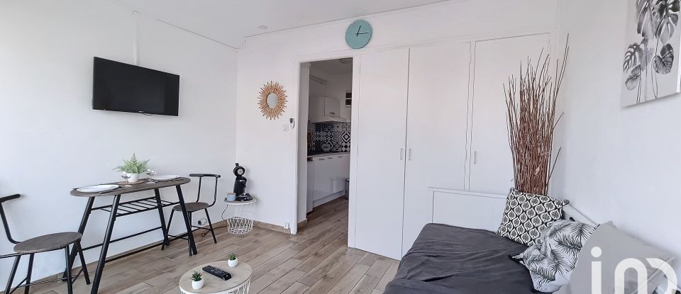 Studio 1 room of 17 m² in Canet-en-Roussillon (66140)