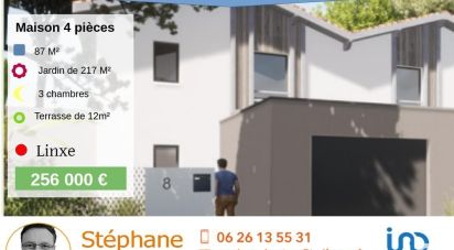 Appartement 4 pièces de 87 m² à Linxe (40260)
