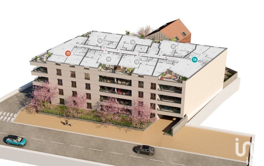 Appartement 4 pièces de 86 m² à Rennes (35200)