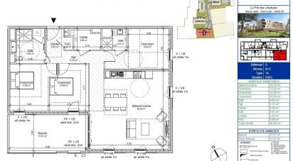 Apartment 4 rooms of 97 m² in Vif (38450)