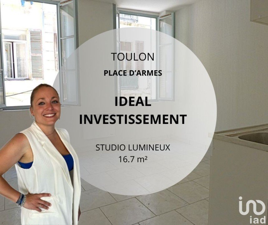 Appartement 1 pièce de 16 m² à Toulon (83000)