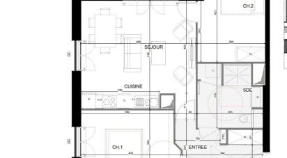 Appartement 3 pièces de 61 m² à Thiais (94320)