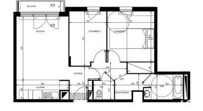 Appartement 3 pièces de 58 m² à Ozoir-la-Ferrière (77330)