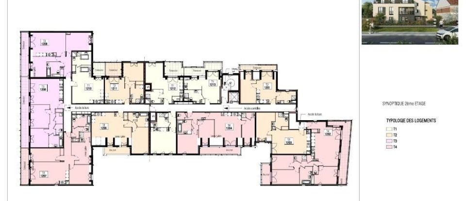 Appartement 4 pièces de 88 m² à Chennevières-sur-Marne (94430)