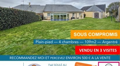 House 5 rooms of 109 m² in Argentré (53210)