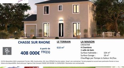 Land of 608 m² in Chasse-sur-Rhône (38670)