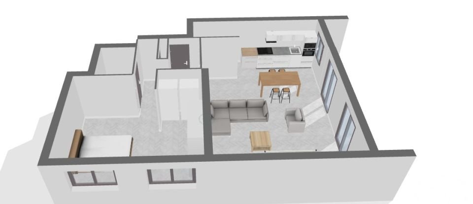 Appartement 3 pièces de 73 m² à Tours (37000)