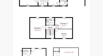 House 7 rooms of 168 m² in Cissé (86170)