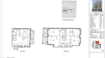 Apartment 4 rooms of 114 m² in Puteaux (92800)