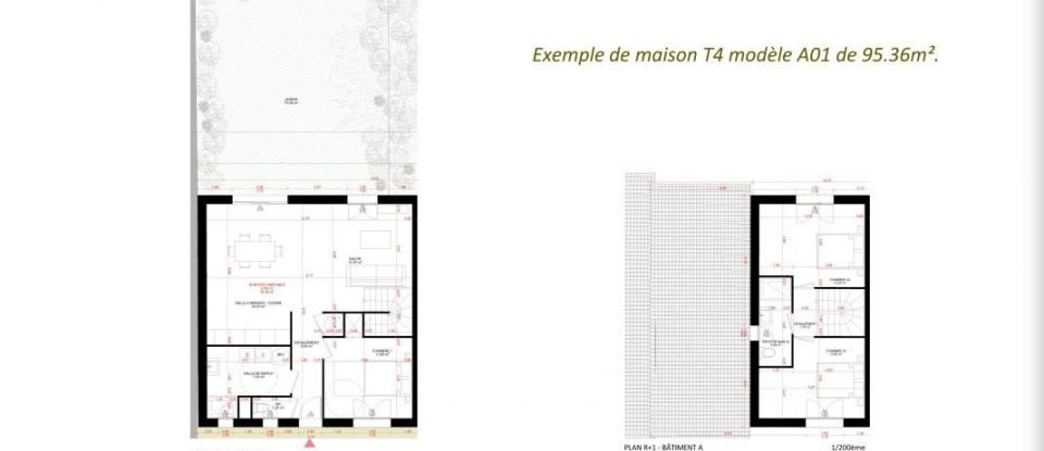 Maison 4 pièces de 95 m² à Pessac (33600)