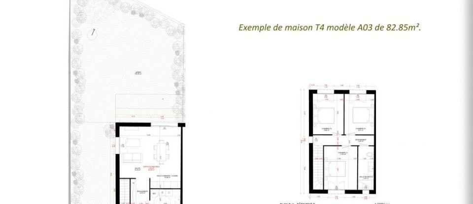 Maison 4 pièces de 83 m² à Pessac (33600)