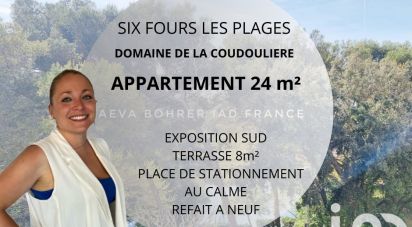 Appartement 2 pièces de 24 m² à Six-Fours-les-Plages (83140)